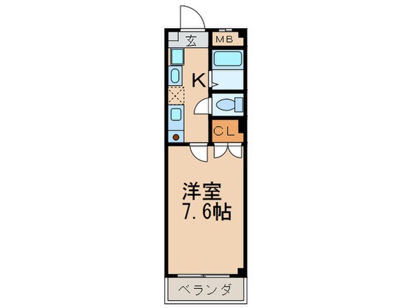 ＨＡＮＡＭＩＺＵＫＩ四軒家の物件間取画像